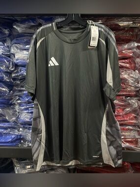 Adidas Men’s Tiro 24 C M Jersey Short Sleeve (IV7236) Dark Grey 2XL NWT